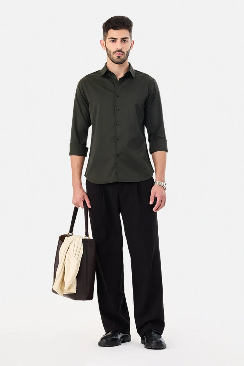 سنيتش Slim Fit Stretch Shirt